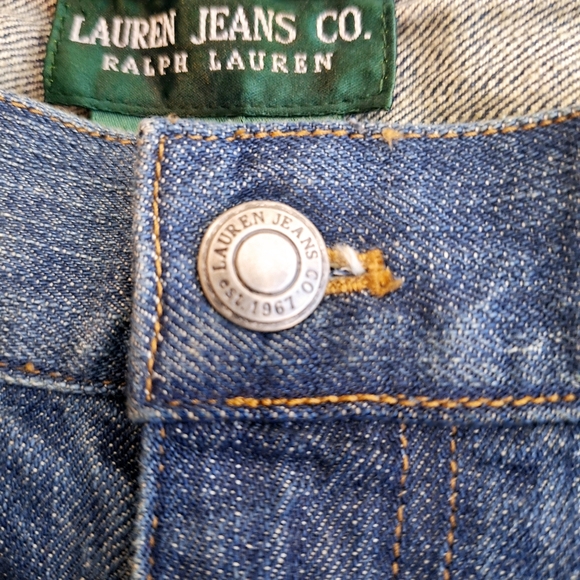 Vtg. Y2k Lauren Jeans Co. Ralph Lauren brand" The Mom Fits Best" Mom Jeans. - Picture 9 of 10
